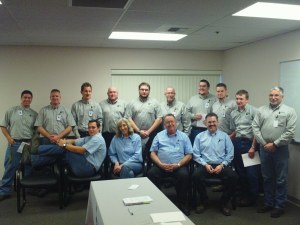 701-1307 graduating class with instructors